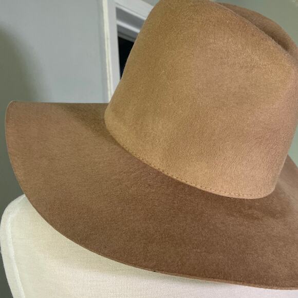 Brixton Tan Women's Felt Hat - Picture 2 of 5